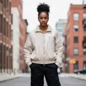 Nike Sportswear Icon Clash Jacket with Shiny Patent-Look Fabric